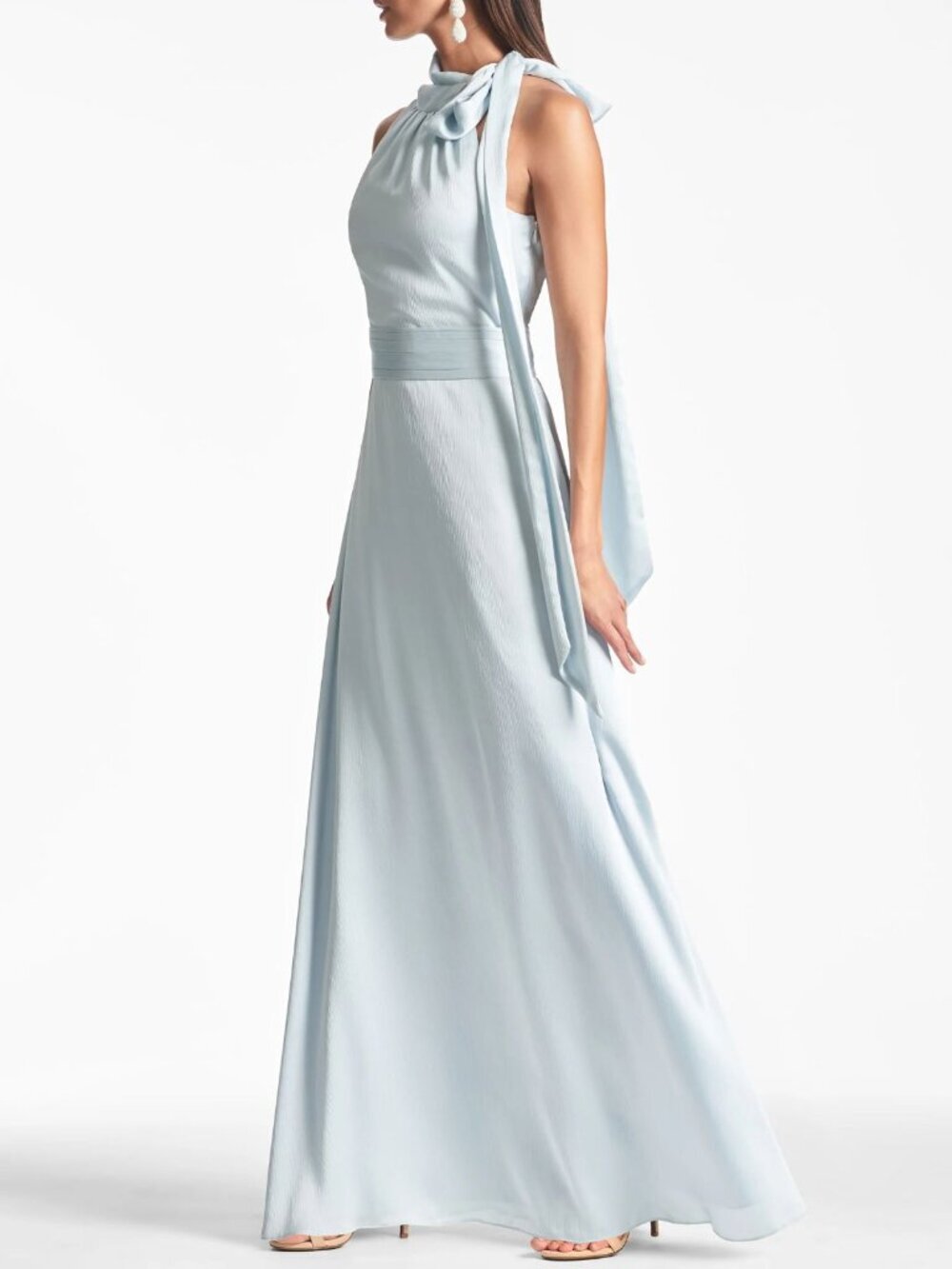 Sachin & Babi Ice Blue Kayla Maxi Dress Size 0 - 36378